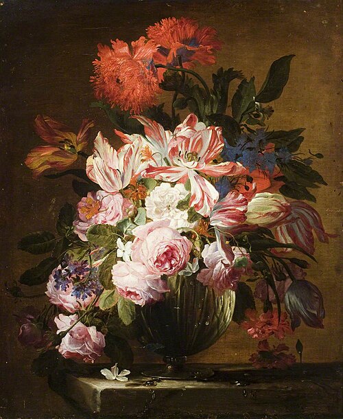 Flower Study, 1671, Abraham Brueghel