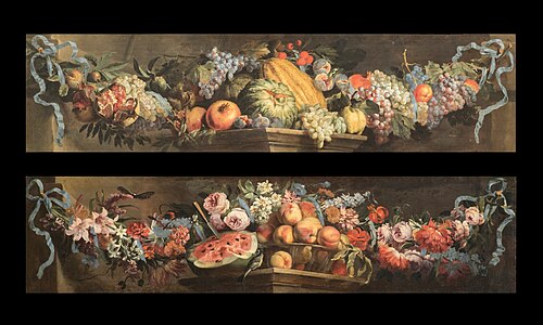 Flowers and fruit (Fall and Winter), 1678, Abraham Brueghel