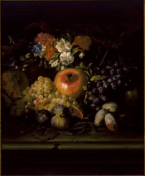 Nature morte, 1650, Abraham Brueghel