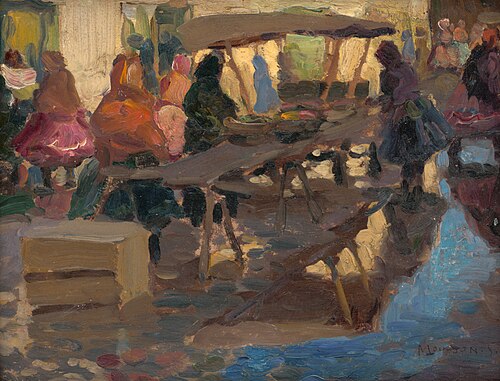 Štúdia z trhu, 1915, Jozef Theodor Mousson