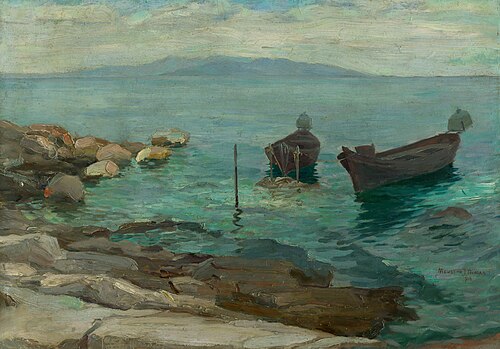 Na pobreží, 1913, Jozef Theodor Mousson