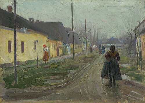 Na dedine, 1920, Jozef Theodor Mousson