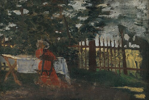 V záhrade, 1907, Konštantín Kövári-Kačmarik
