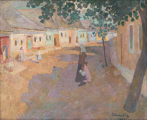 Na ulici, 1907, Konštantín Kövári-Kačmarik