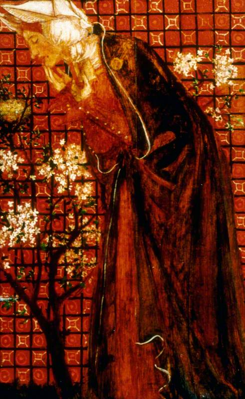 Woman Holding a Small Book, 1860, William Morris