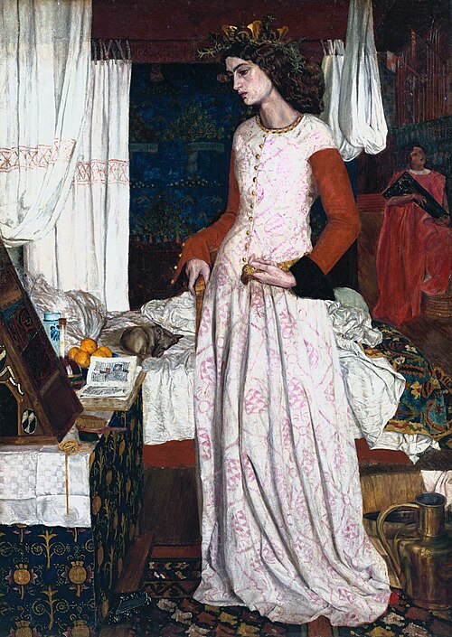 La Belle Iseult, 1858, William Morris