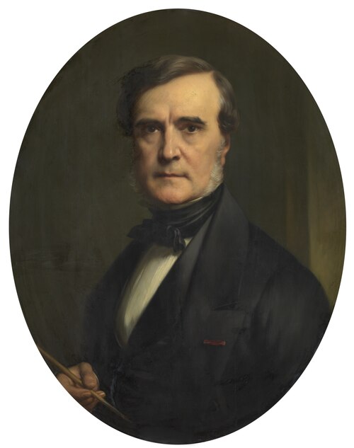 Self Portrait, 1861, Antoon Van Ysendyck