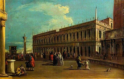 Venice: The Piazzetta, , Canaletto