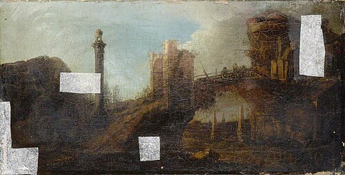 Classical Ruins, 1750, Canaletto