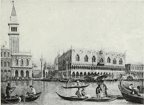 The Ducal Palace, 1750, Canaletto