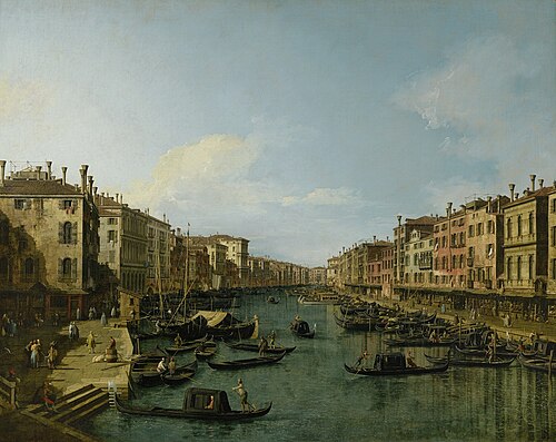 Canal Grande, 1740, Canaletto