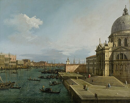 Santa Maria della Salute, 1740, Canaletto