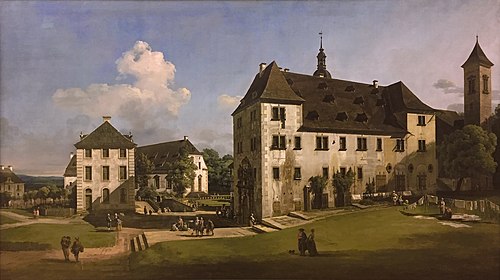 Königstein Fortress, 1756, Canaletto