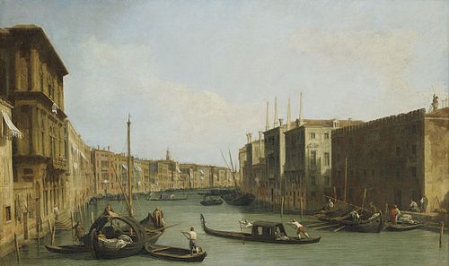 View of the Grand Canal, 1720, Canaletto