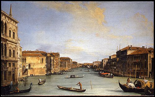 View of the Grand Canal, 1727, Canaletto