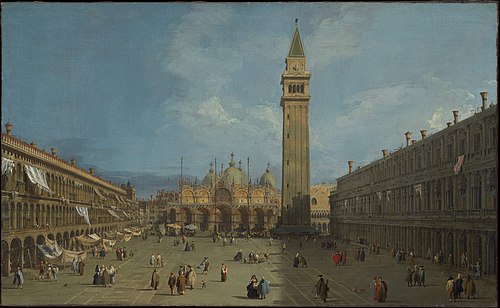 La Place Saint-Marc, 1728, Canaletto