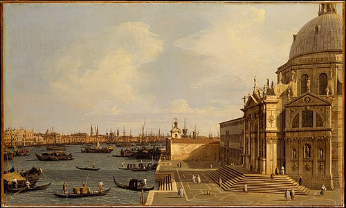 Venice: Santa Maria della Salute, 1740, Canaletto