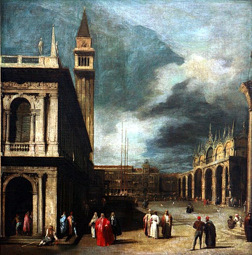 Venise, la Piazzetta San Marco, 1740, Canaletto