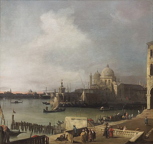 The Entrance to the Grand Canal, Venice, 1726, Canaletto