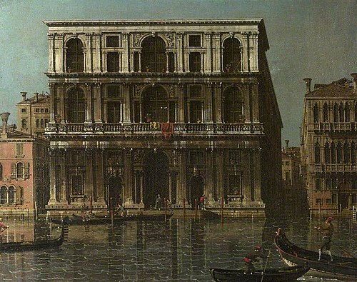 Venise : Palazzo Grimani, 1756, Canaletto