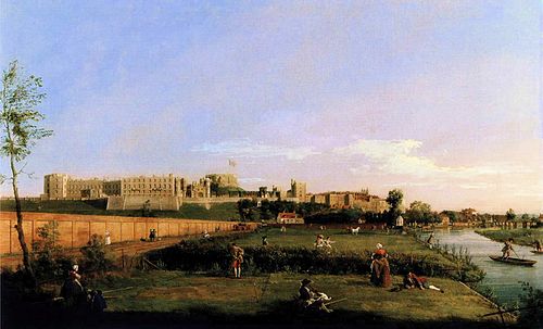 Windsor Castle, 1747, Canaletto