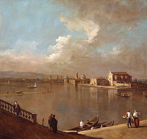 Venice: View towards Murano from the Fondamenta Nuove, 1725, Canaletto