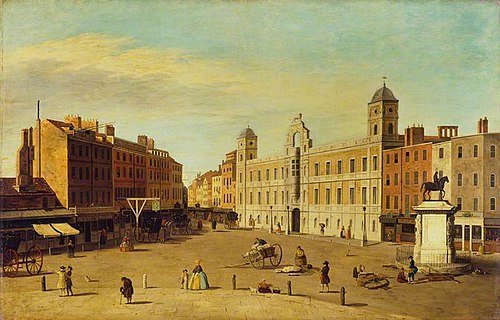 Londres : Northumberland House, 1753, Canaletto