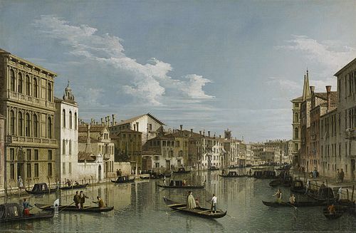 The Grand Canal in Venice from Palazzo Flangini to Campo San Marcuola, 1740, Canaletto