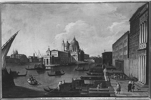 Santa Maria della Salute und die Dogana (Nachahmer), , Canaletto