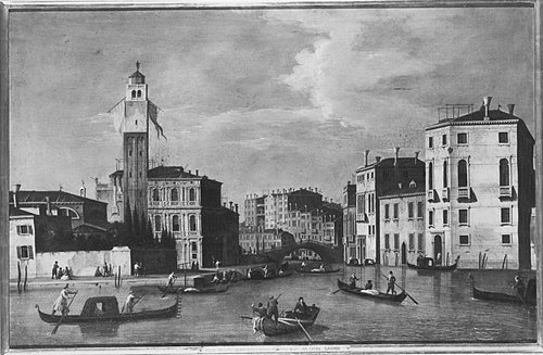 Canale Grande bei San Geremia (Nachahmer), , Canaletto