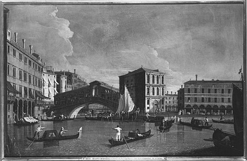 Rialto, 1760, Canaletto