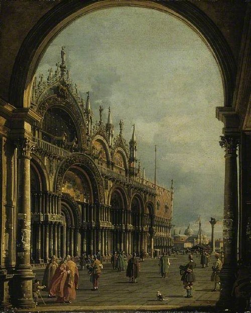 St Mark's, Venice, 1756, Canaletto
