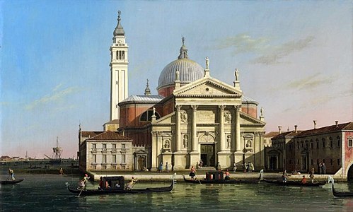 Venice: The Church of San Giorgio Maggiore, 1748, Canaletto