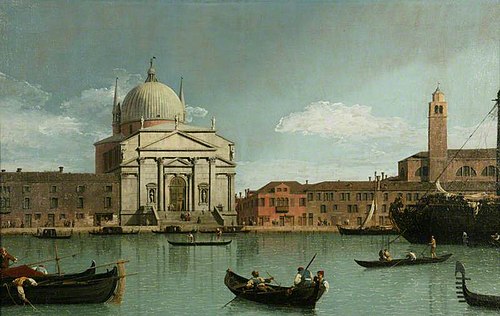 The Church of the Redentore, Venice, 1740, Canaletto