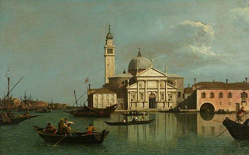 The Church of San Giorgio Maggiore, Venice, 1740, Canaletto