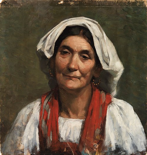 Old Provençal Woman, 1880, Elin Danielson-Gambogi