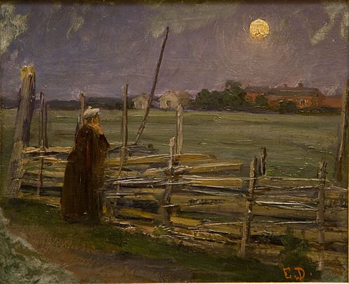 Moonlight, 1890, Elin Danielson-Gambogi