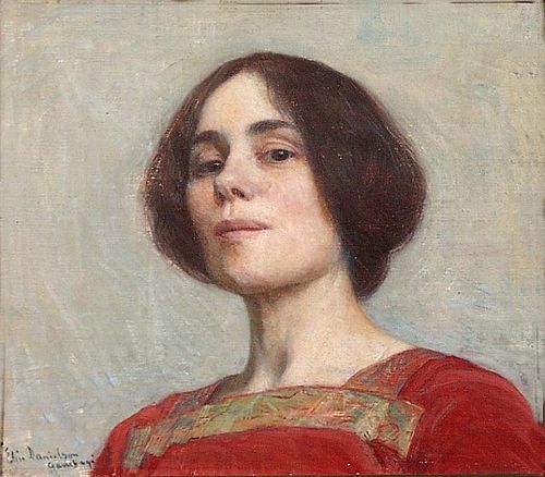 Autoportrait, 1903, Elin Danielson-Gambogi
