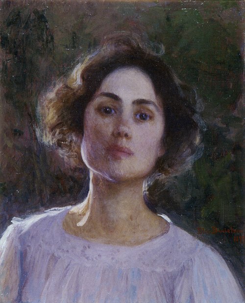Autoportrait, 1899, Elin Danielson-Gambogi