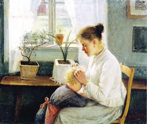 Äidin huoli, 1891, Elin Danielson-Gambogi