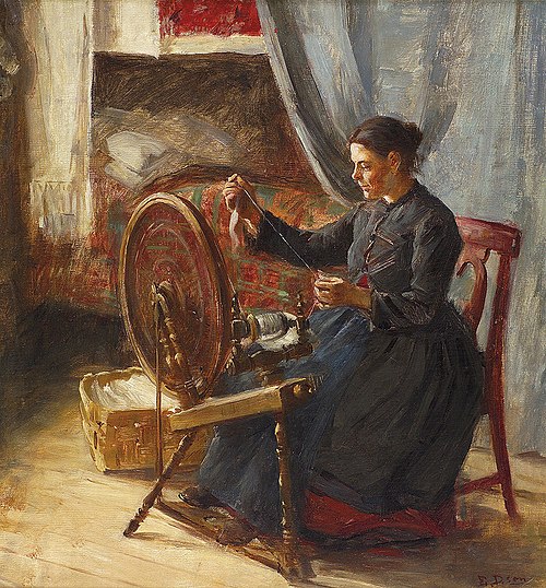 The spinner, 1900, Elin Danielson-Gambogi