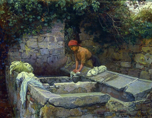 Laundress, 1900, Elin Danielson-Gambogi
