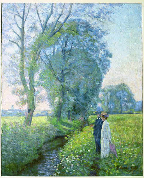 Engaged, 1906, Elin Danielson-Gambogi