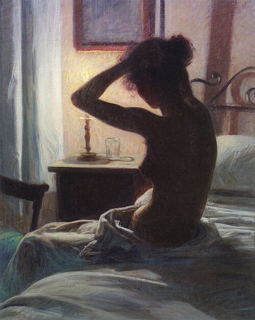 Au Lit, 1897, Elin Danielson-Gambogi