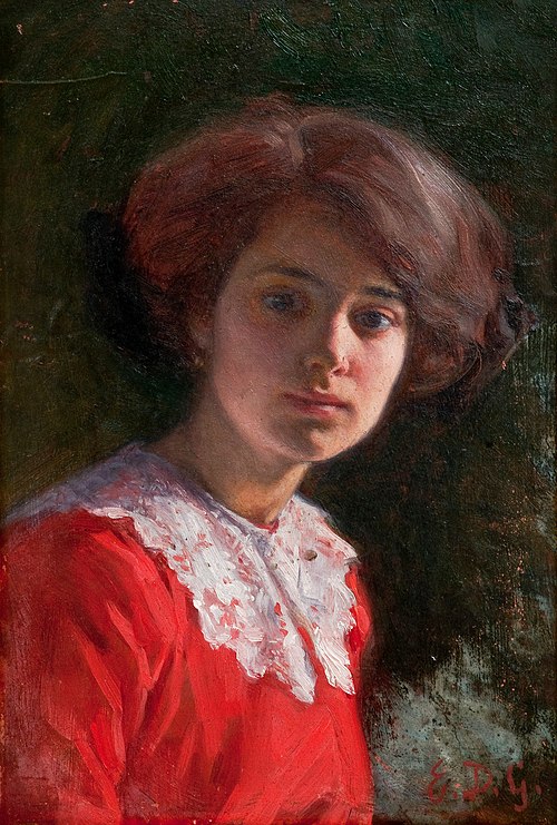 Portrait of a lady, , Elin Danielson-Gambogi