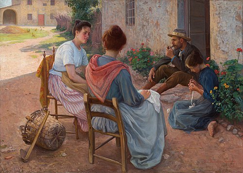 Italian Family, 1900, Elin Danielson-Gambogi