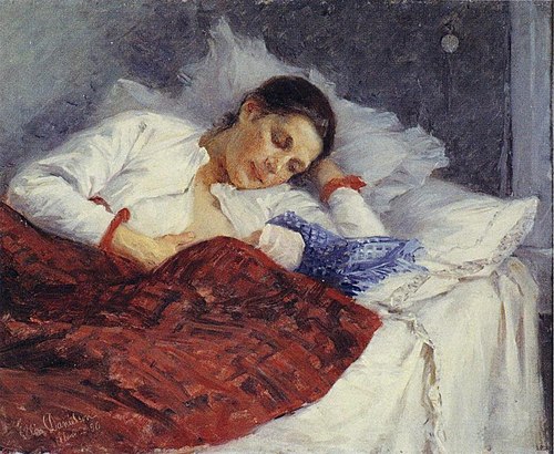 Äiti ja lapsi, Ahvenanmaa, 1901, Elin Danielson-Gambogi