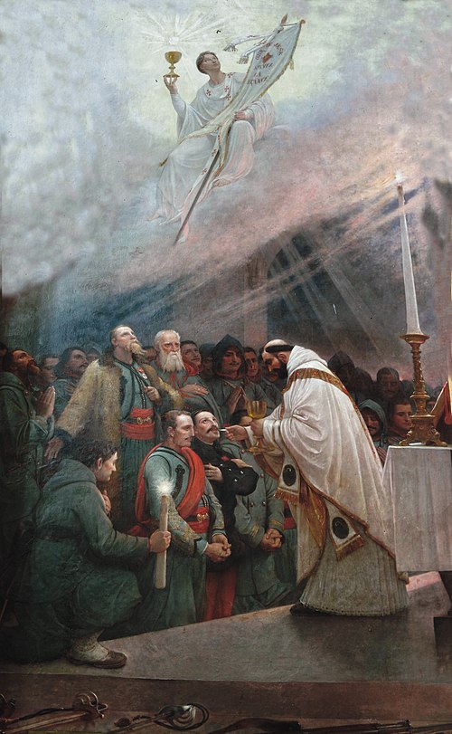 The Communion of Zouaves, 1910, Lionel Royer