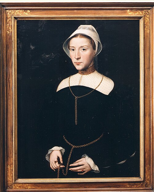 Portrait d'une dame, 1550, Willem Key