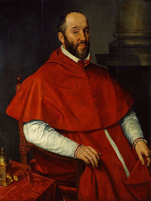 Portrait of Antoine Perrenot de Granvelle (1517-1586), 1561, Willem Key
